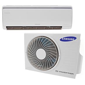 Ar-Condicionado Split Samsung Smart Inverter ASV09PSBTXAZ Frio 9.000 BTUs - 220V (Unidade Interna e Externa)