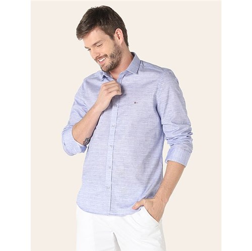 Aramis | Camisa Menswear Super Slim Lilac - Azul - M