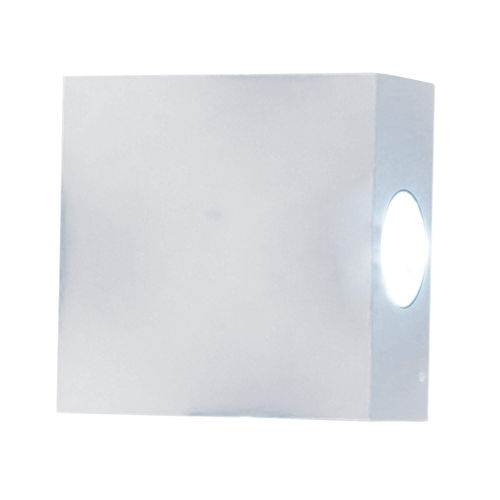 Arandela Case de Alumínio Branco - Bella Iluminação