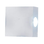Arandela Case de Alumínio Branco - Bella Iluminação
