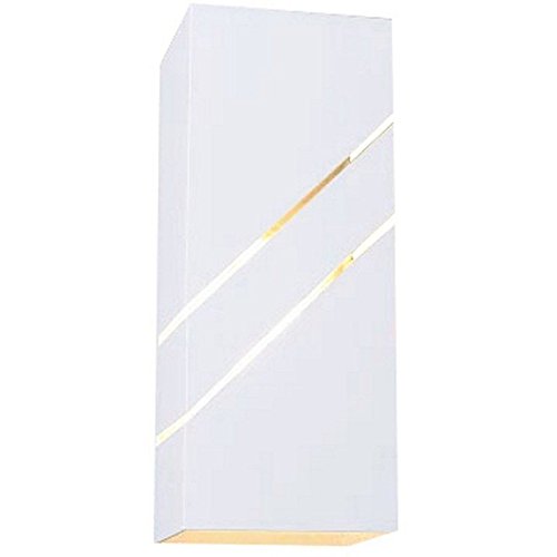 Arandela em Alumínio Branca 1xE27 25cm Flash 993-TV Ideal
