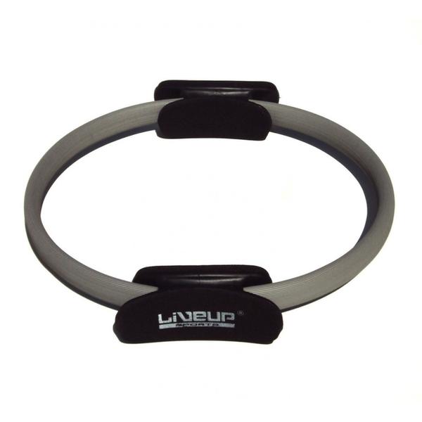 Arco Plus Cinza Anel Flexivel para Pilates Circulo Magico Flex Ring Liveup