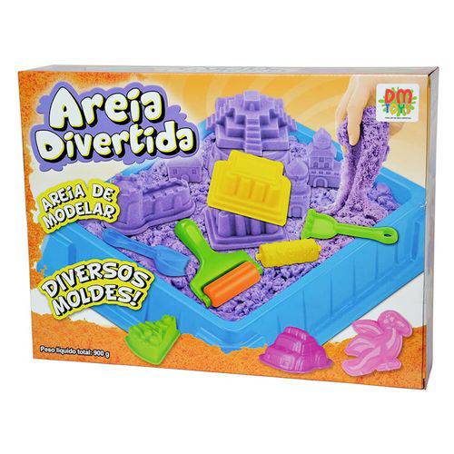 Areia Divertida Castelo Dmt5121 Dm Toys