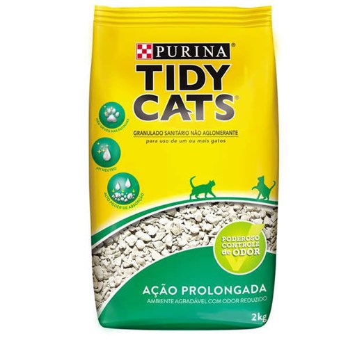 Areia Higiênica Nestlé Purina Tidy Cats para Gatos - 2 Kg