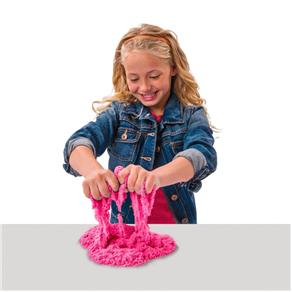 Areia para Modelar - Massa Areia Colorida - Kinectic Sand - Pink - Sunny