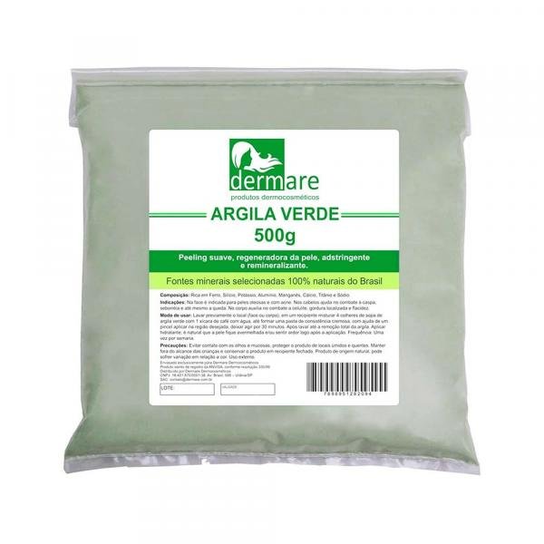 Argila Verde 500g - Dermare