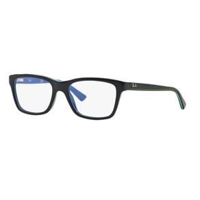 Armação Oculos Grau Ray Ban Junior Rb1536 3600 48 Azul Brilho - AZUL ROYAL
