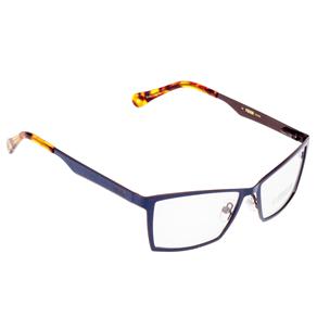 Armação para Óculos de Grau Unissex F6004 Forum - Azul/Demi