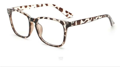 Armação Quadrada Unissex para Óculos de Grau - Fashion Várias Cores - Vinkin