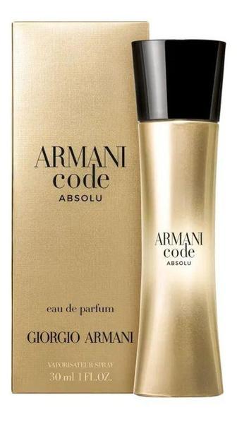 Armani Code Absolu Eau de Parfum 30 Ml - Perfume Feminino - Giorgio Armani