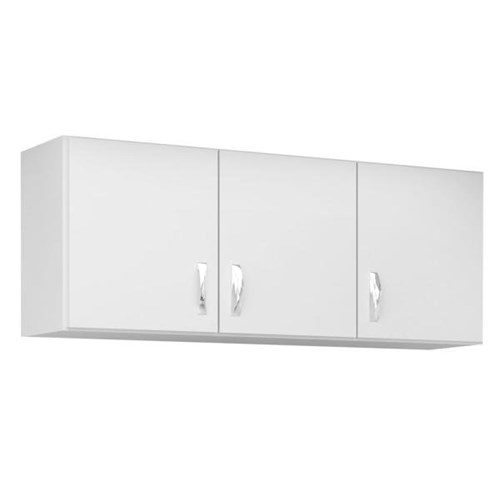 Armário Aéreo 1,20 CZ611 3 Portas Branco Evidência