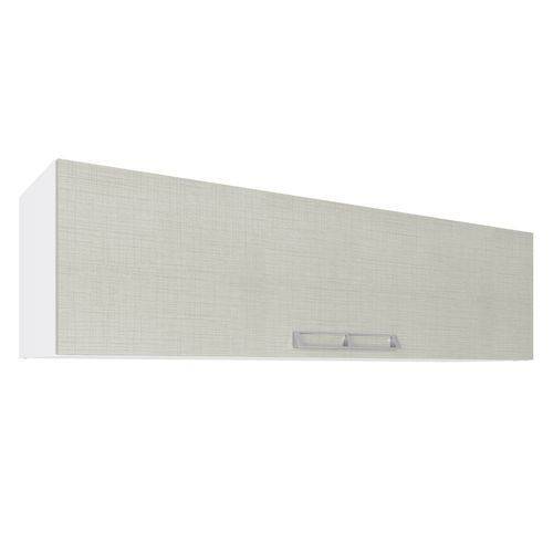 Tamanhos, Medidas e Dimensões do produto Armário Aéreo Art In 120cm 1 Porta Basculante Branco/nude