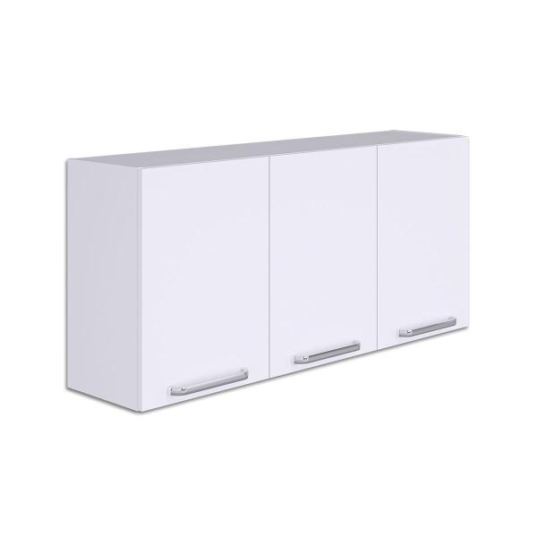 Armário Itatiaia Cacau IP3-120 Madeira 120cm Branco