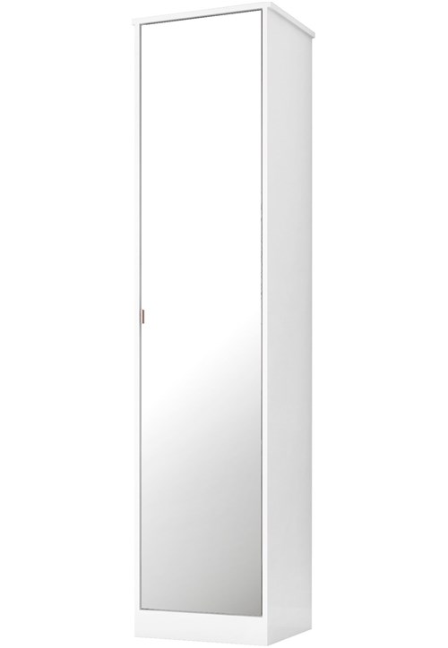 Armário Multiuso 1 Porta Reflex Branco Demobile
