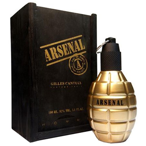 Arsenal Gold Gilles Cantuel - Perfume Masculino - Eau de Parfum 100Ml