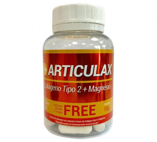 Articulax - Colágeno Tipo 2 - 30 Cápsulas - Remédio Natural