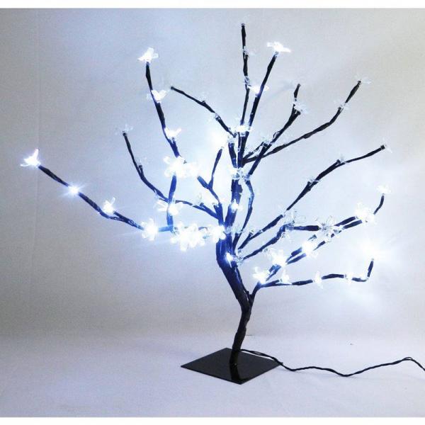Árvore Cerejeira Decorativa 60 LEDS Branca - Wincy