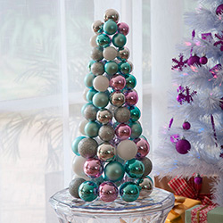 Tudo sobre 'Árvore de Mesa Candy Colors 38cm - Orb Christmas'