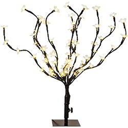 Árvore de Mesa Cerejeira 60 LEDs, 45cm - Orb Christmas