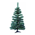 Árvore de Natal 80 cm 100 Galhos com 100 Luzes Coloridas de Led 220v
