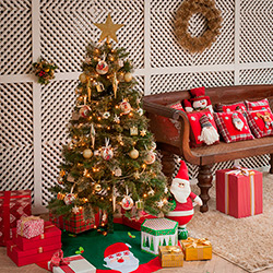 Tudo sobre 'Árvore de Natal 1,5m Pontas Com Glitter Dourado 260 Galhos - Orb Christmas'