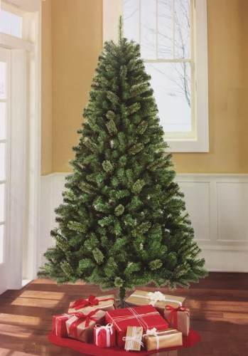 Árvore de Natal 1,80 M 450 Galhos Glitter com 100 Luzes Brancas Led 110v - Christmas