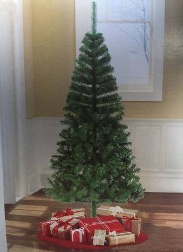 Árvore de Natal 1,80 M 364 Galhos com 100 Luzes Brancas de Led 220v - Christmas