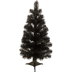 🏷️【Tudo Sobre】→ Árvore de Natal Christmas Traditions 60cm - Preta