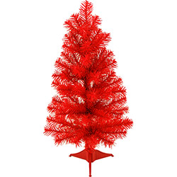 Árvore de Natal Christmas Traditions 60cm - Vermelha