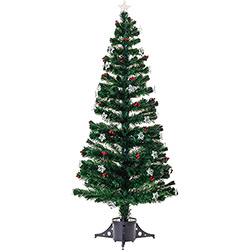 Árvore de Natal com Fibra Ótica 1,8m 110v - Christmas Traditions