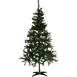 Árvore de Natal com Pisca 1,80m 220v - Importado
