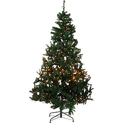 Árvore de Natal com Pisca 2,1 M 220v - Christmas Traditions