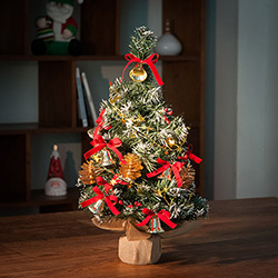 Árvore de Natal de Mesa Decorada 45 Cm - Orb Christmas