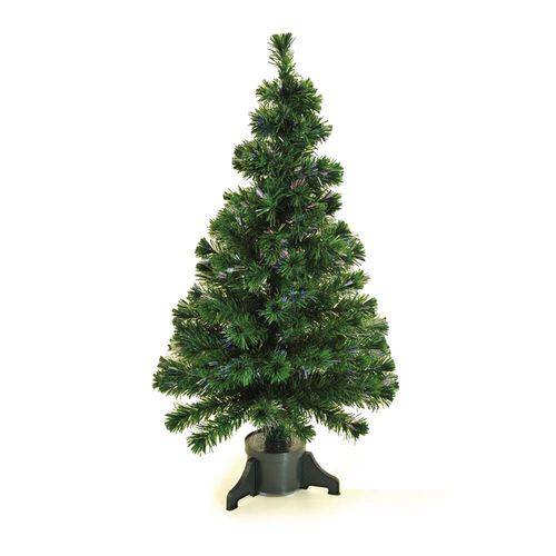 Árvore de Natal Fibra Ótica 80Cm 220V Colorido
