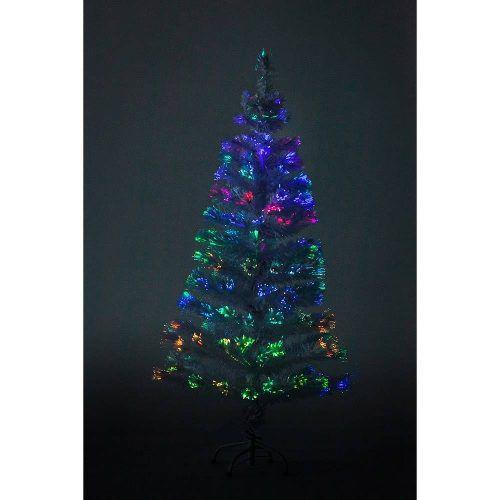 Árvore de Natal Fibra Ótica Branca 1,5 M 220v Christmas Traditions