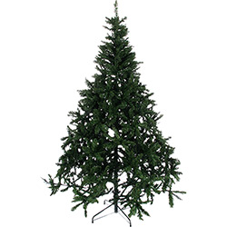 Árvore de Natal Spruce Monroe Verde 2,3m, Base em Metal, 1.215 Galhos - Orb Christmas
