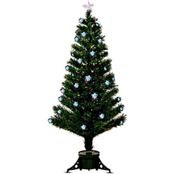 Tudo sobre 'Árvores de Natal - Árvore de Fibra Ótica Azul 2,4m - Importada'