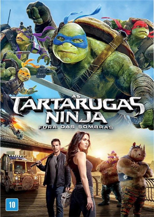 As Tartarugas Ninja - Fora das Sombras - Dvd