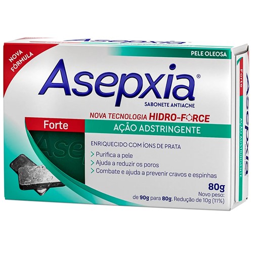 Asepxia Sabonete 80g - Forte