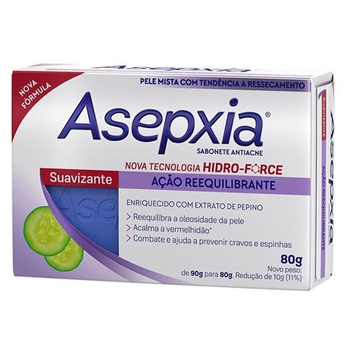 Asepxia Sabonete Adstringente Cremoso 90G