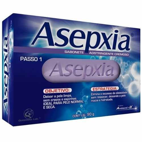 Asépxia Sabonete Adstringente Cremoso 90g