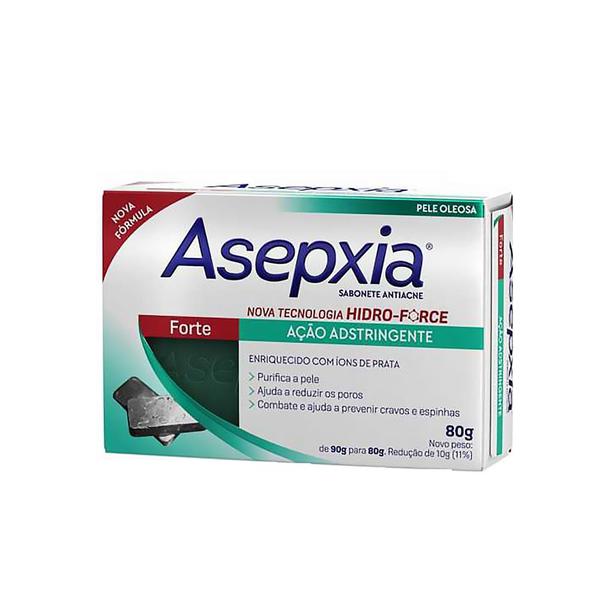 Asepxia Sabonete Antiacne Forte Ação Adstringente - 80g