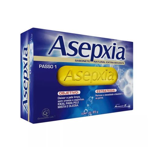 Asépxia Sabonete Enxofre 90g