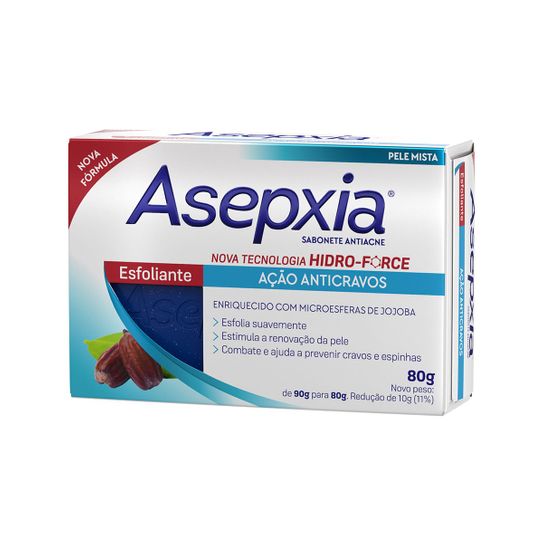 Asepxia Sabonete Esfoliante 80g - Sinter