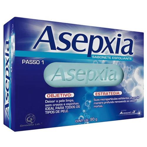 Asepxia Sabonete Esfoliante 90g