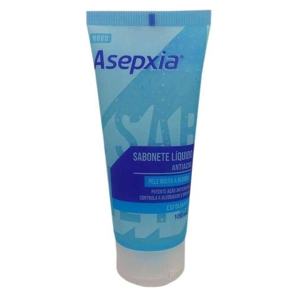 Asepxia Sabonete Liquido Esfoliante 100ml