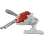 Aspirador de Pó Fama FAS1600, 1250W, Vermelho/Branco - 110V