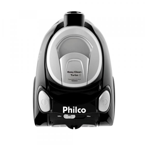 Aspirador de Pó Philco Easy Clean Turbo PR Preto 1800W - 110V