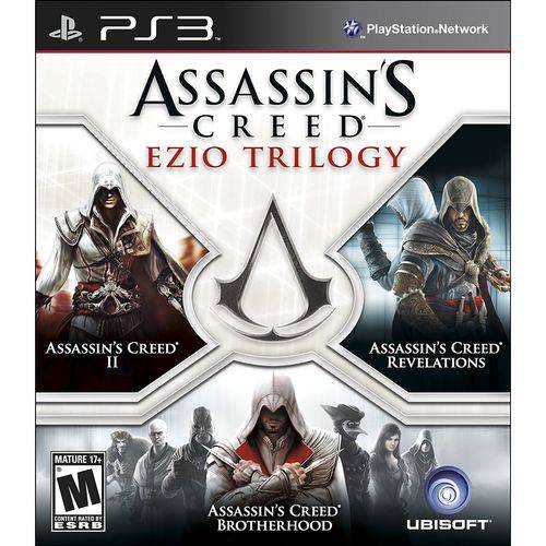 Tudo sobre 'Assassins Creed Ezio Trilogy - Ps3'