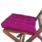 Assento 40x40 Cm Rosa Pink Para Cadeira Futon